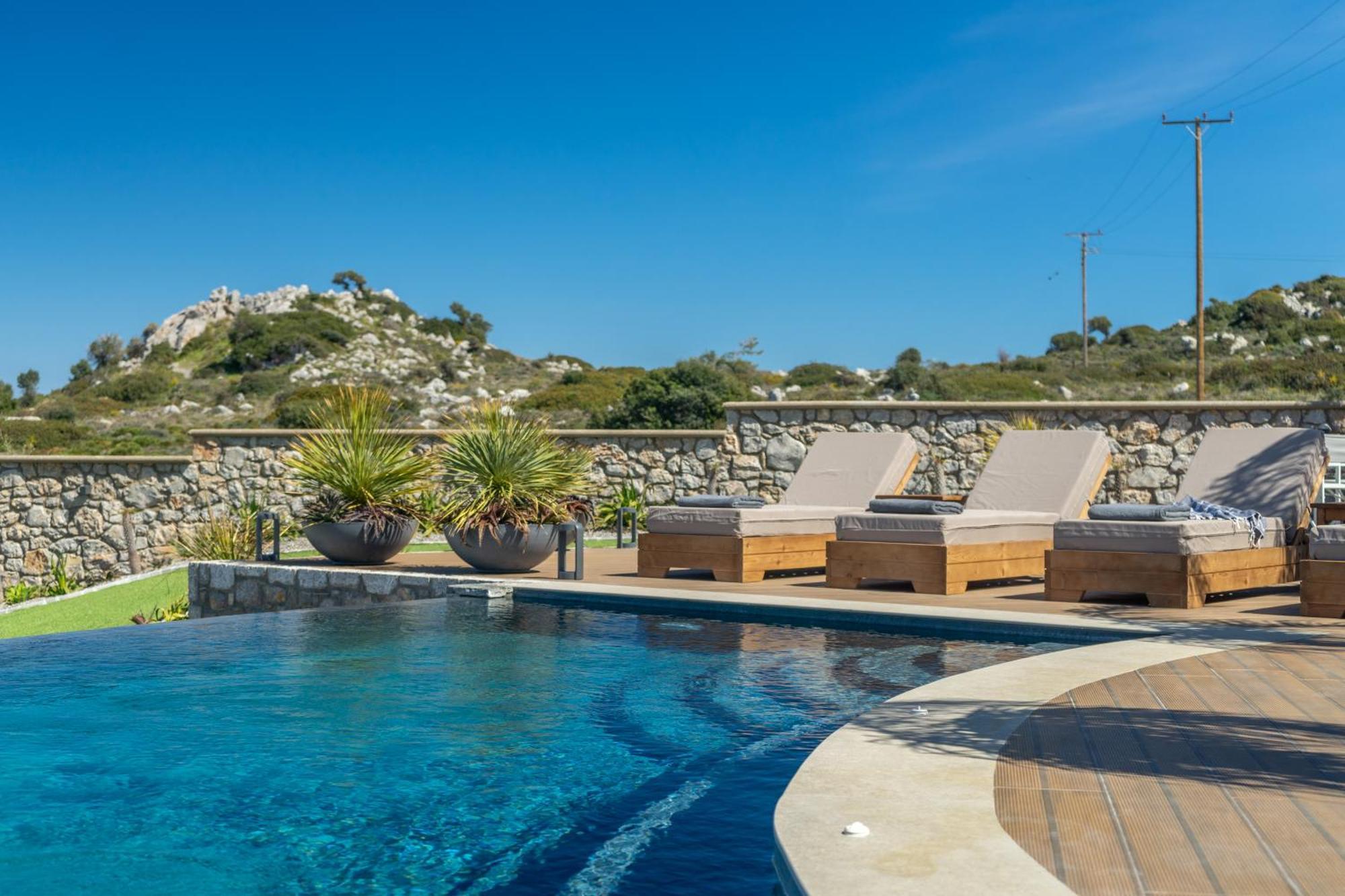 Rhode Luxury Villa Kalithies المظهر الخارجي الصورة