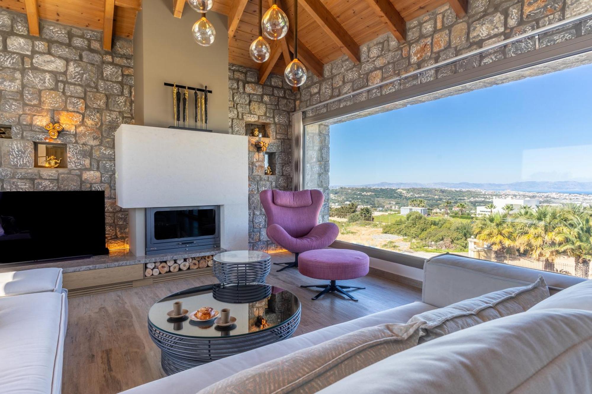 Rhode Luxury Villa Kalithies المظهر الخارجي الصورة
