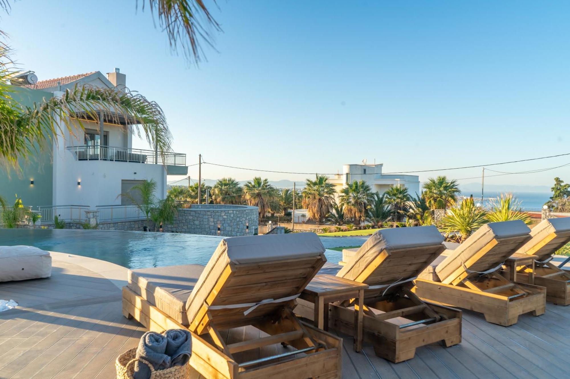 Rhode Luxury Villa Kalithies المظهر الخارجي الصورة