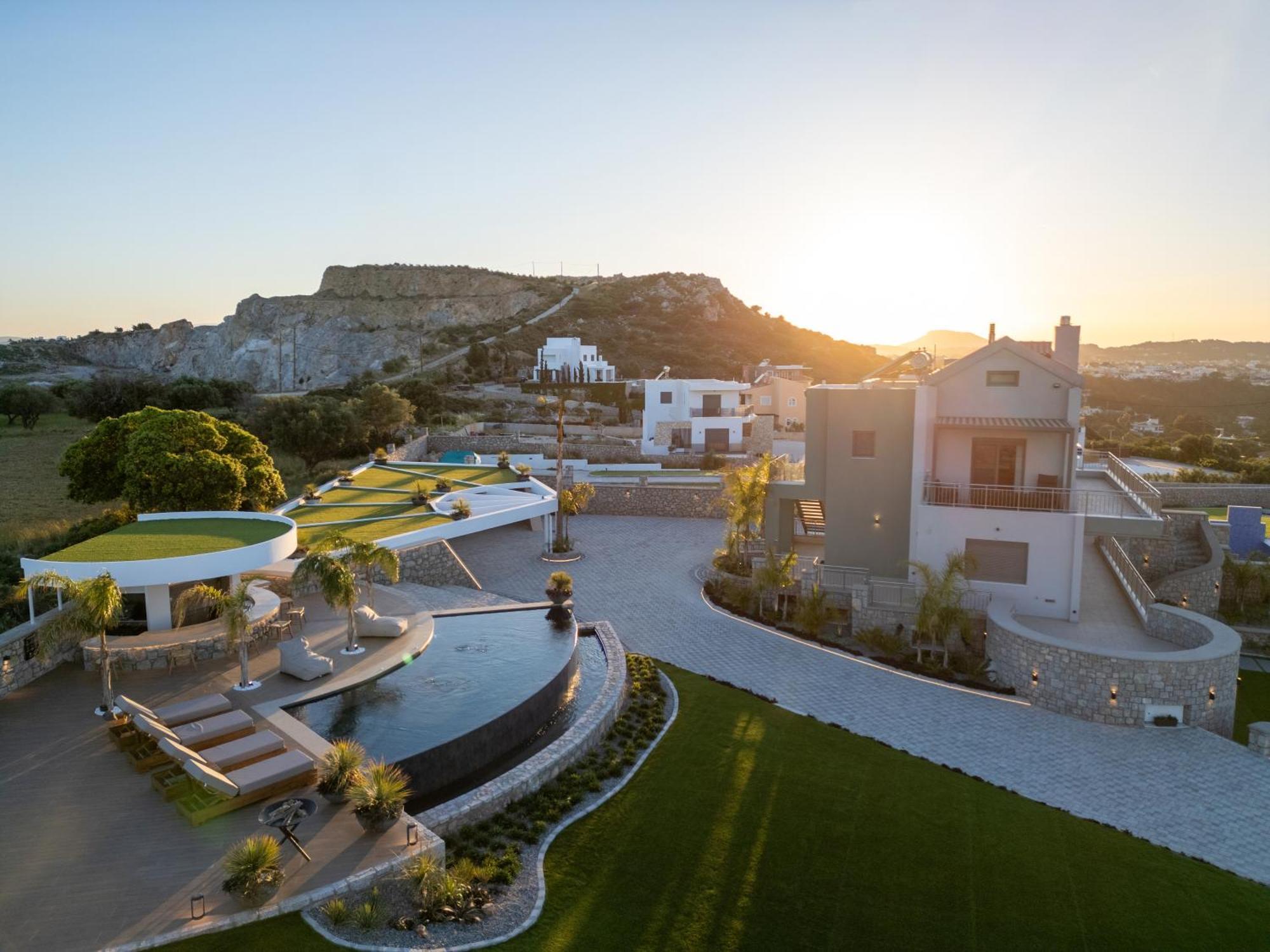 Rhode Luxury Villa Kalithies المظهر الخارجي الصورة