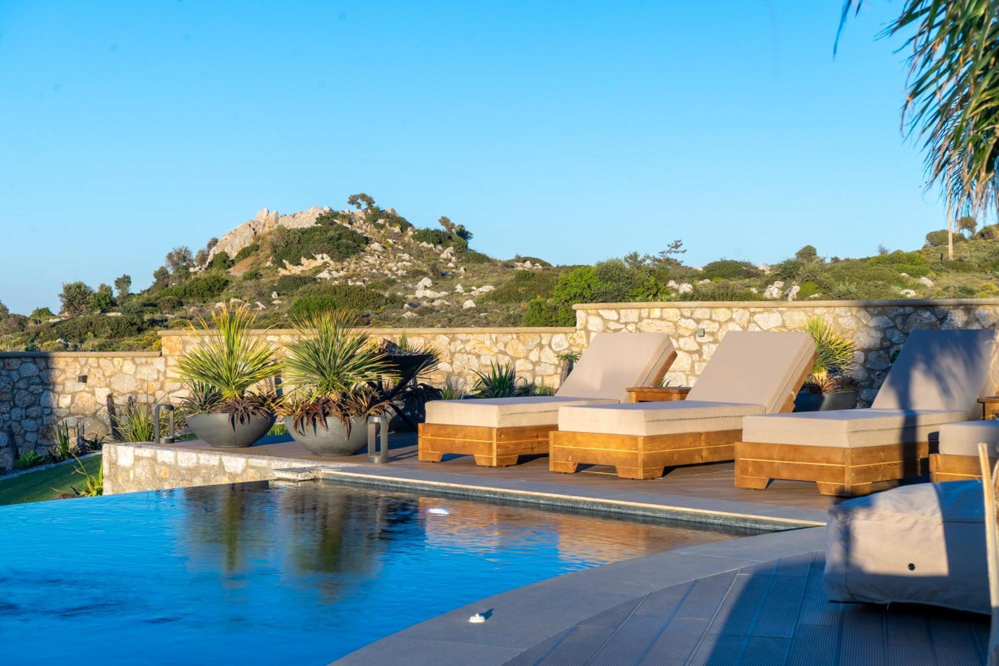 Rhode Luxury Villa Kalithies المظهر الخارجي الصورة
